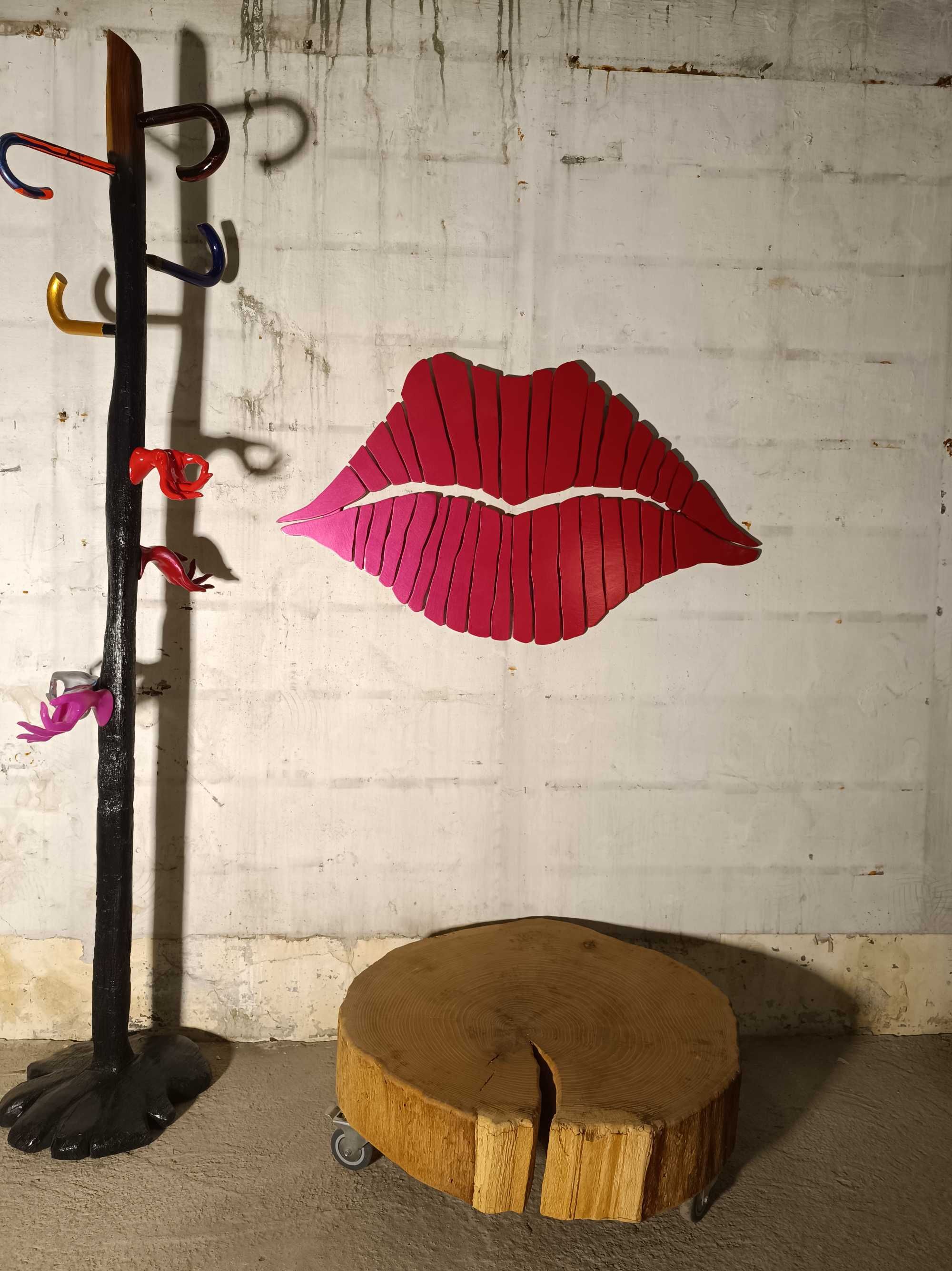 Bengaleiro exclusivo de arte contemporânea | Peça única