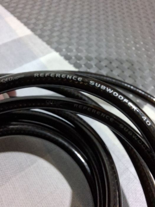QED Cabo RCA-RCA Reference 40 para subwoofer