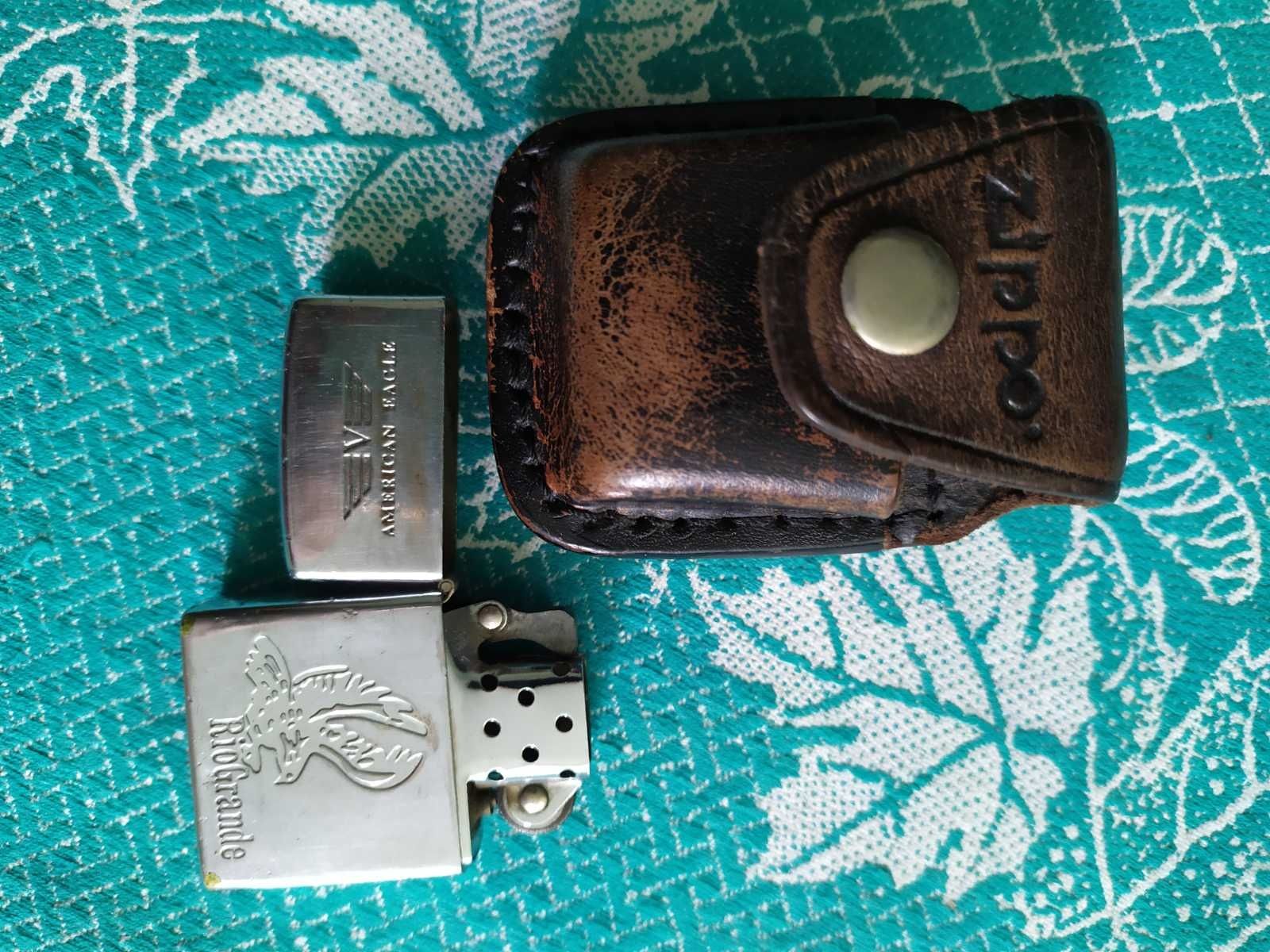 Оригинальный  чехол и  зажигалка  Zippo из советских времён