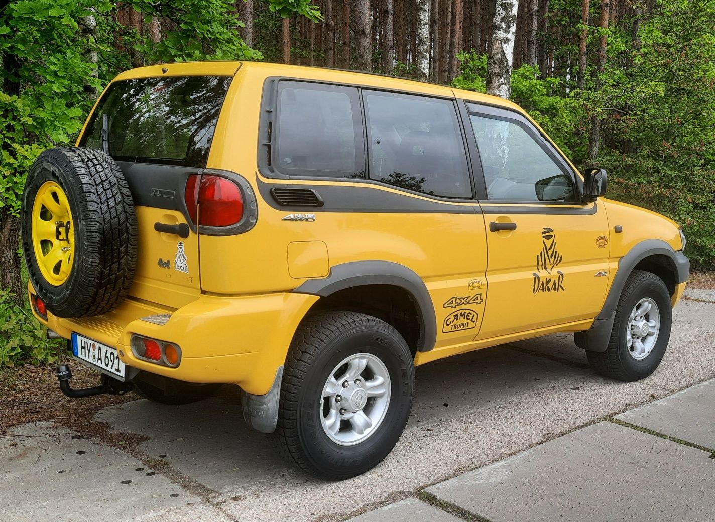 Nissan Terrano II cabrio 4x4 3 drzwi,krótki