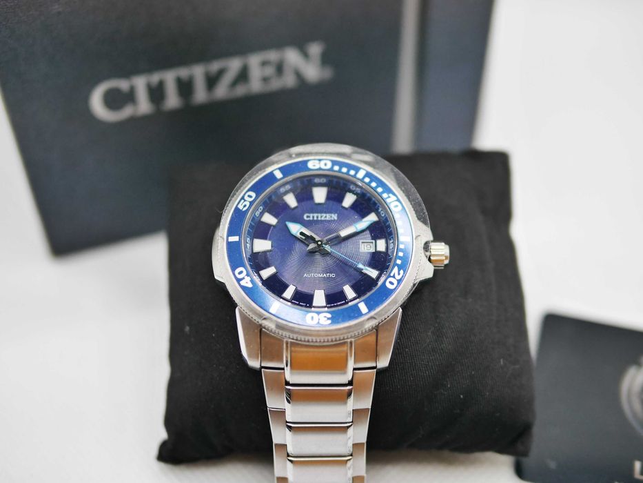 Zegarek Citizen Promaster blue dial jak diver automatic WR100