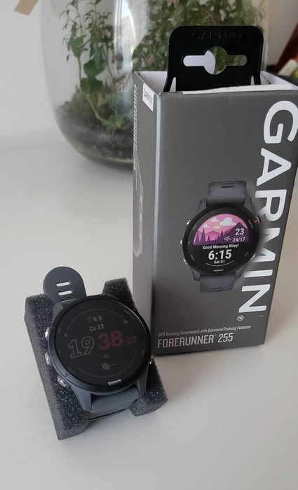 Zegarek GARMIN Forerunner 255 Popielaty (Grey) Stan jak NOWY, Gwaracja