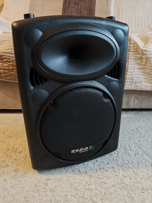 Kolumna mobilna Ibiza PORT10VHF-BT - nowy akumulator + pokrowiec