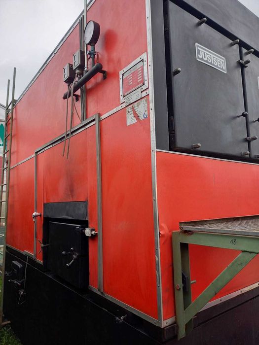 Kocioł piec na biomasę Justsen 1250/830kW VOLUND DANSTOKER