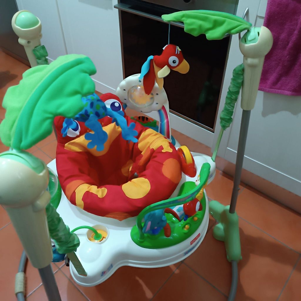 Brinquedo pula pula jumperoo Fisherprice