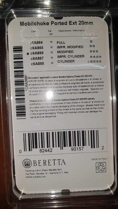 Ponteira beretta mobilchoke 3*