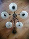 Lampa wisząca i kinkiet