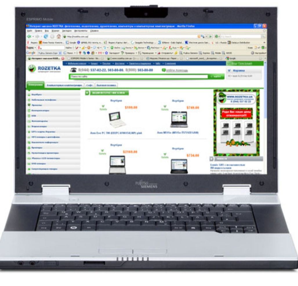 Fujitsu Esprimo Mobile V6535