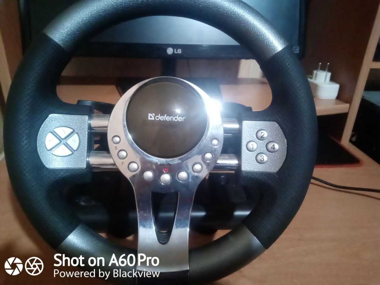 Руль Defender Forsage GTR
