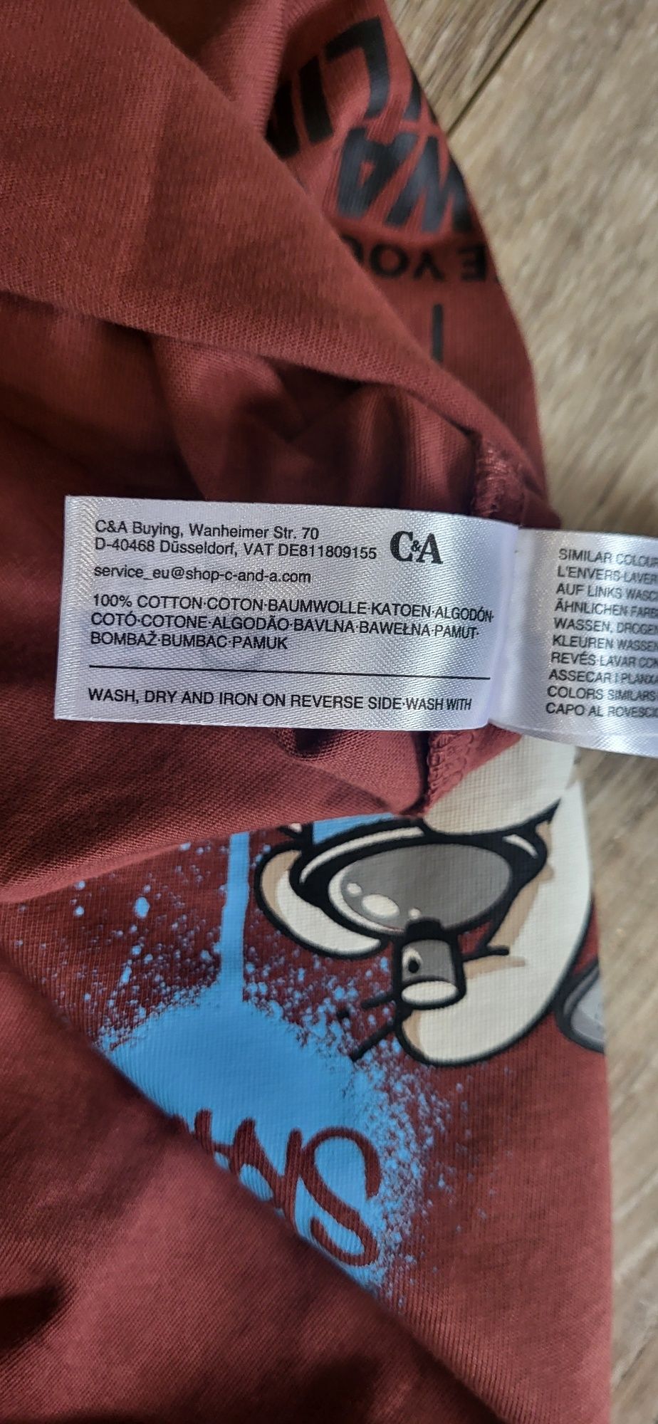 T-Shirt C&A /R 140 Nowy