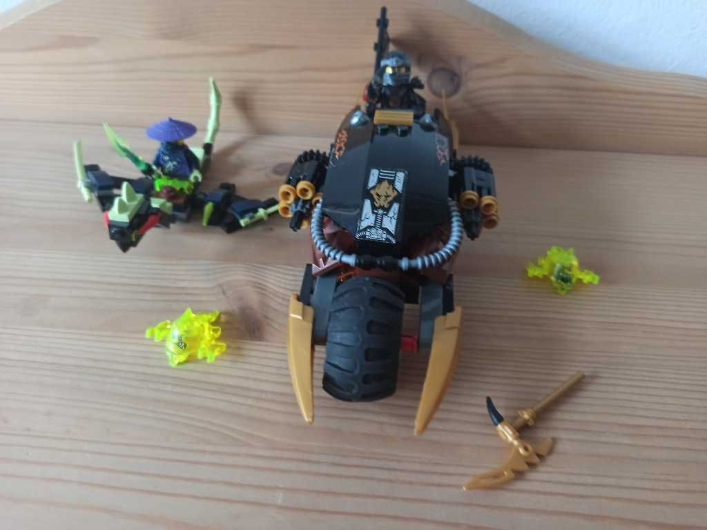 Lego Ninjago 70733 motocykl Cole'a