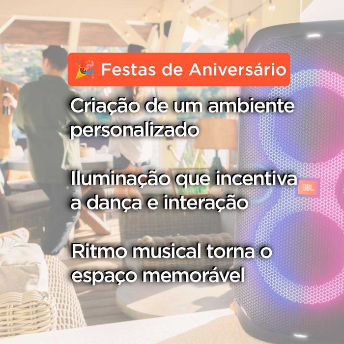 Aluguer Coluna de Som JBL - Festas e Eventos!