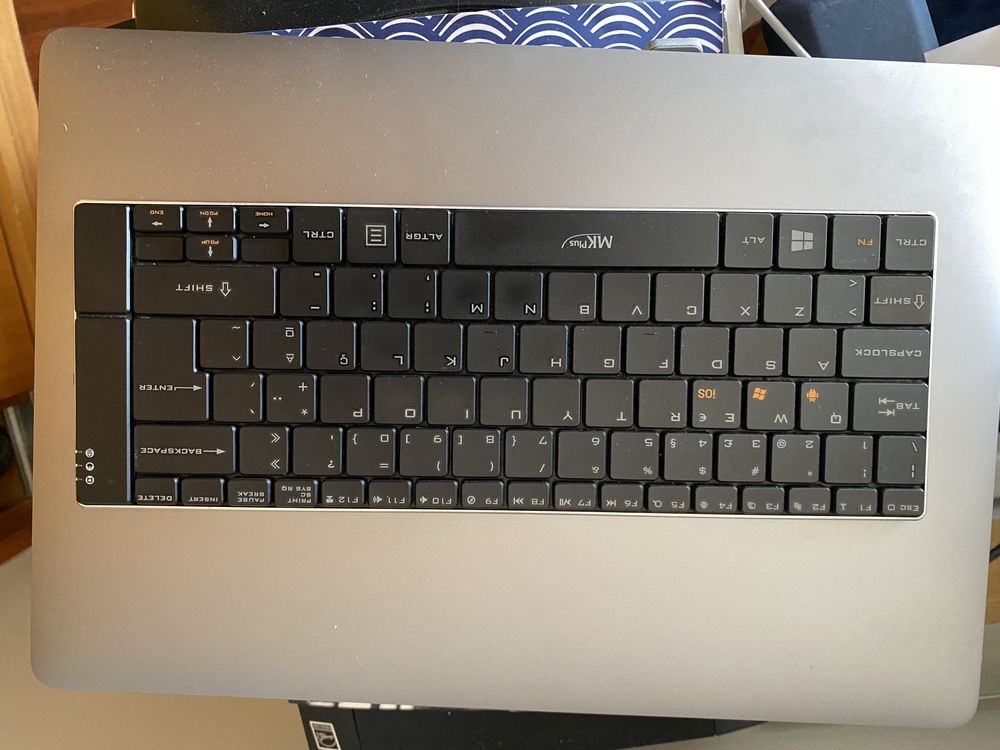 Teclado bluetooth mkplus, super compacto