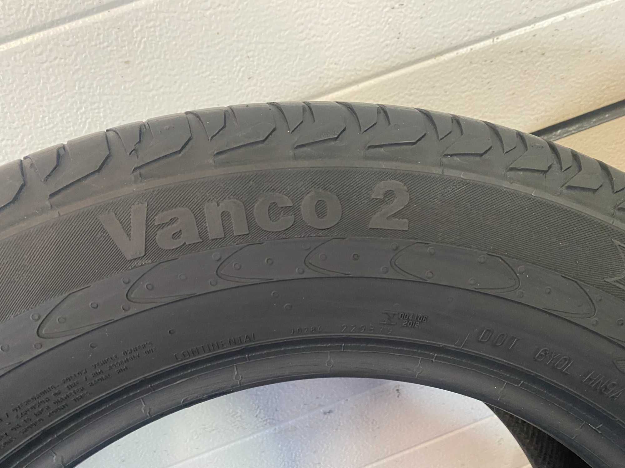 2x 215/65 R.16C 109/107 T Continental Vanco 2 wzmacniana BUS LATO