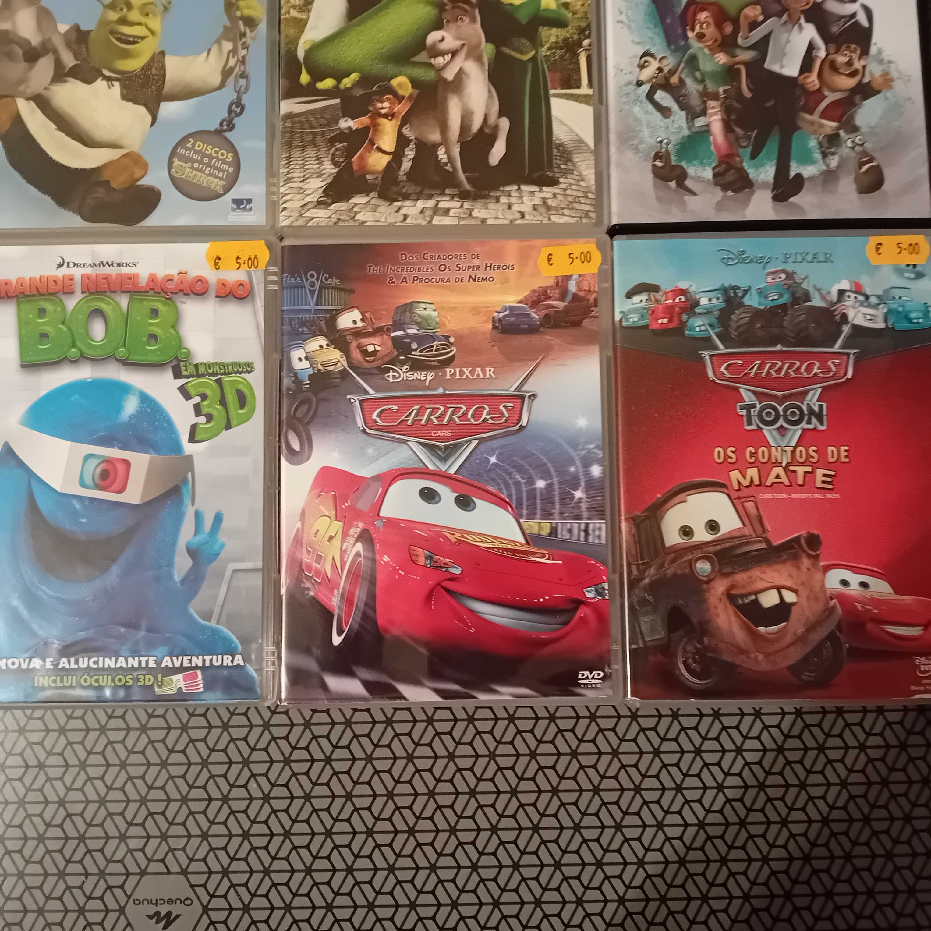 Filmes de Animação da DreamWorks e Disney-Pixar IV.