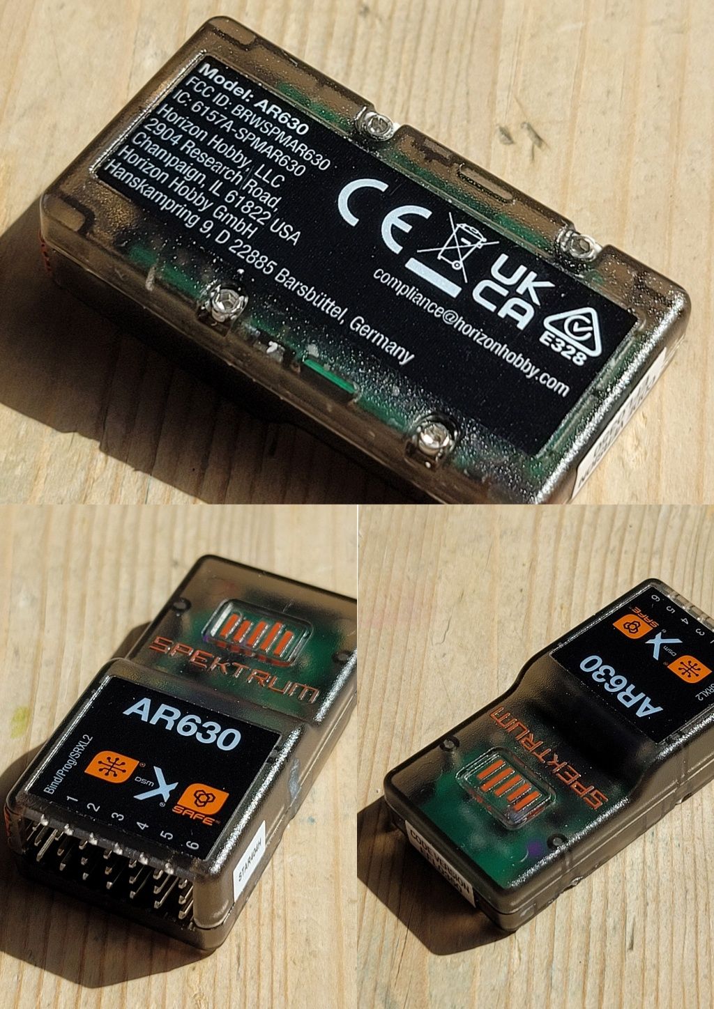Odbiornik Spektrum AR630 RC samolot