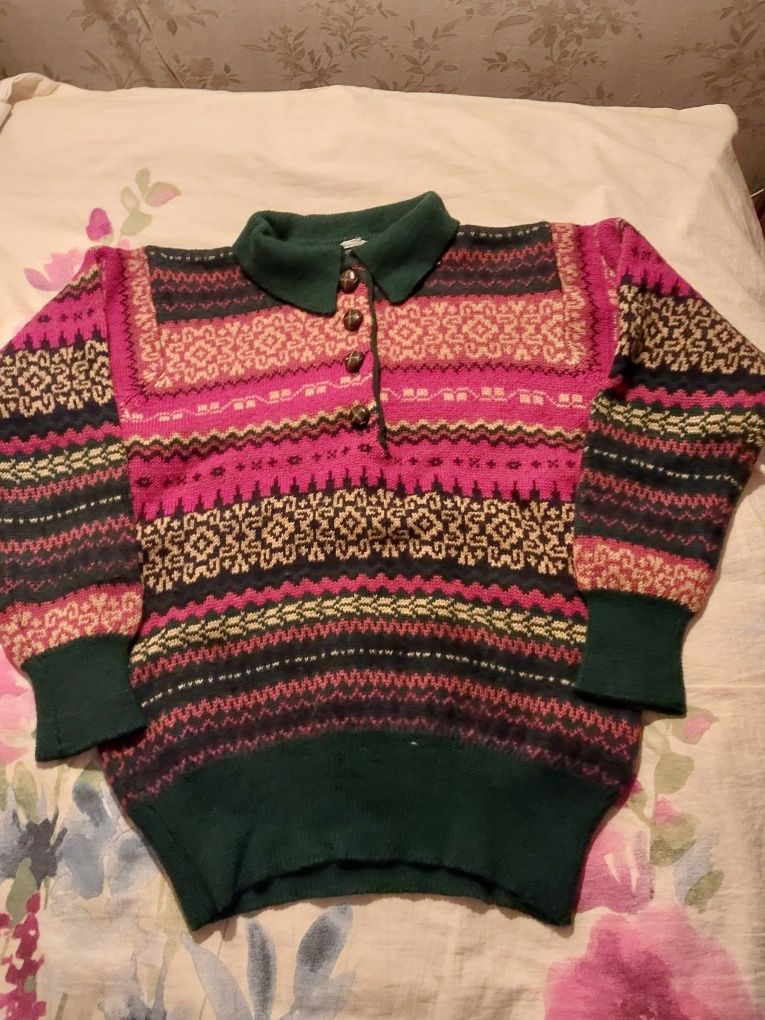 Теплий светр вовна на 9-10 років теплый свитер шерсть