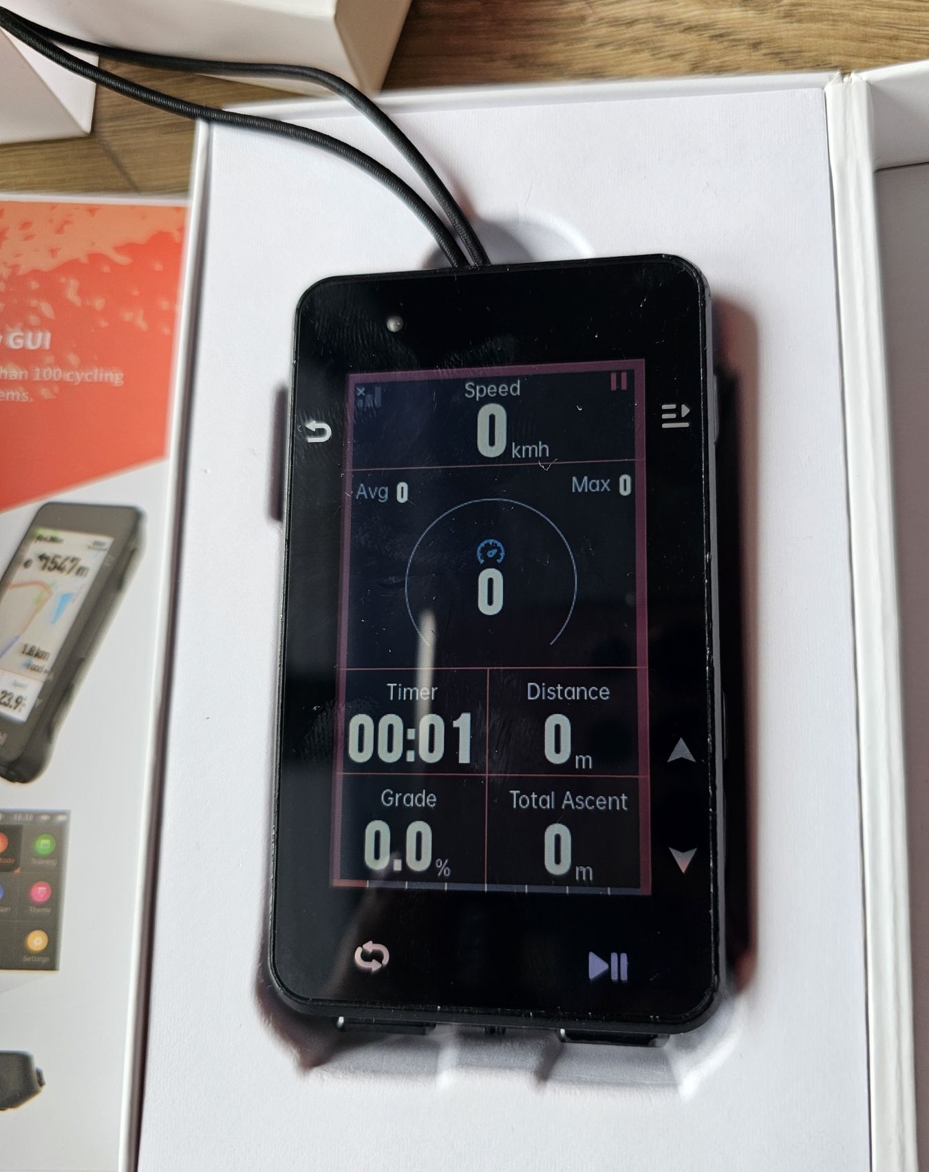 Licznik rowerowy Komputer GPS Nawigacja IGPSport IGS630