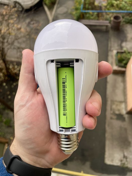 ТІЛЬКИ У НАС, Посилена Акумуляторна лампа, 6000 mAh