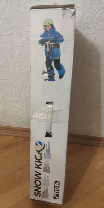 Самокат та снігохід розкладний STIGA Snowkick (Швеція). Два в одному