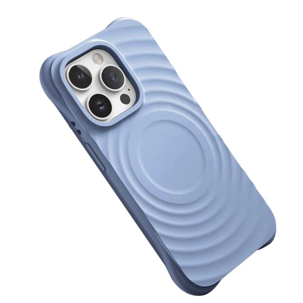 Plecki, Etui Mag Circle MagSafe do Apple Iphone 14 kolor: niebieski