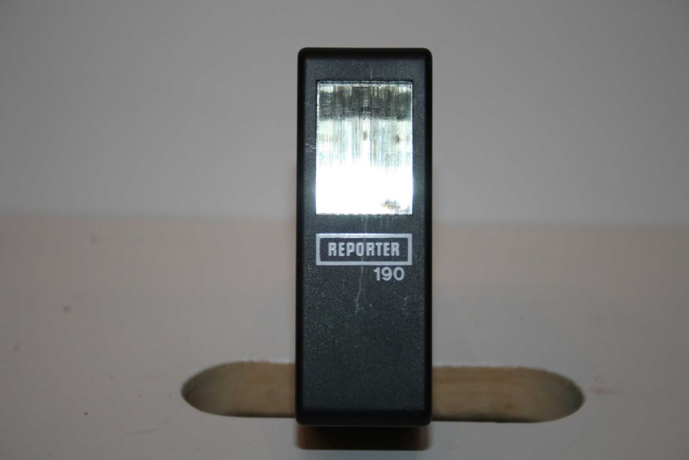 Vintage Lampa błyskowa REPORTER 190