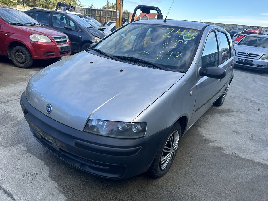 Fiat punto 2 II silnik 1,2 8v drzwi zderzak przod tyl na czesci 647