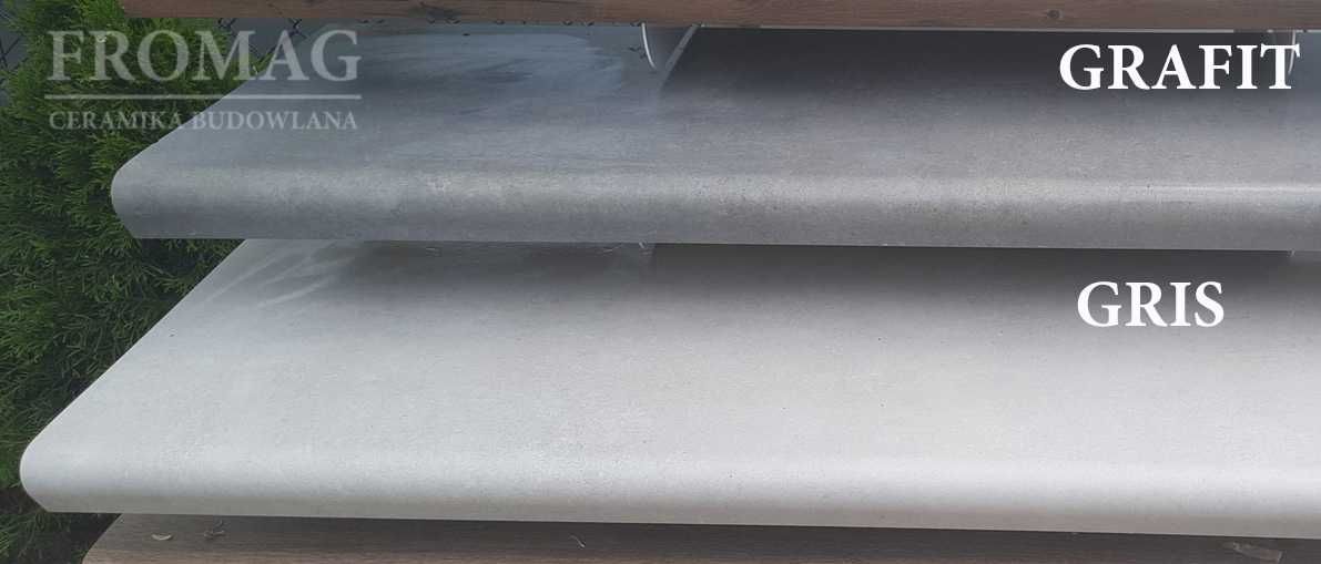 Stopnica V shape tassero grafit gris bianco 120cm Cerrad Fromag schody