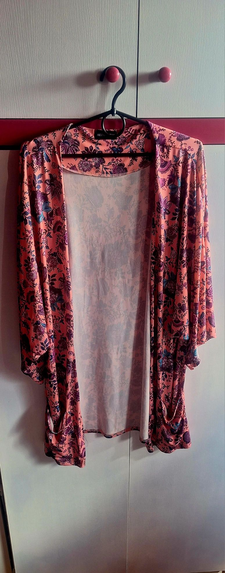 Narzutka na plażę  na sukienkę strój kąpielowy kimono PrettyLittleThin