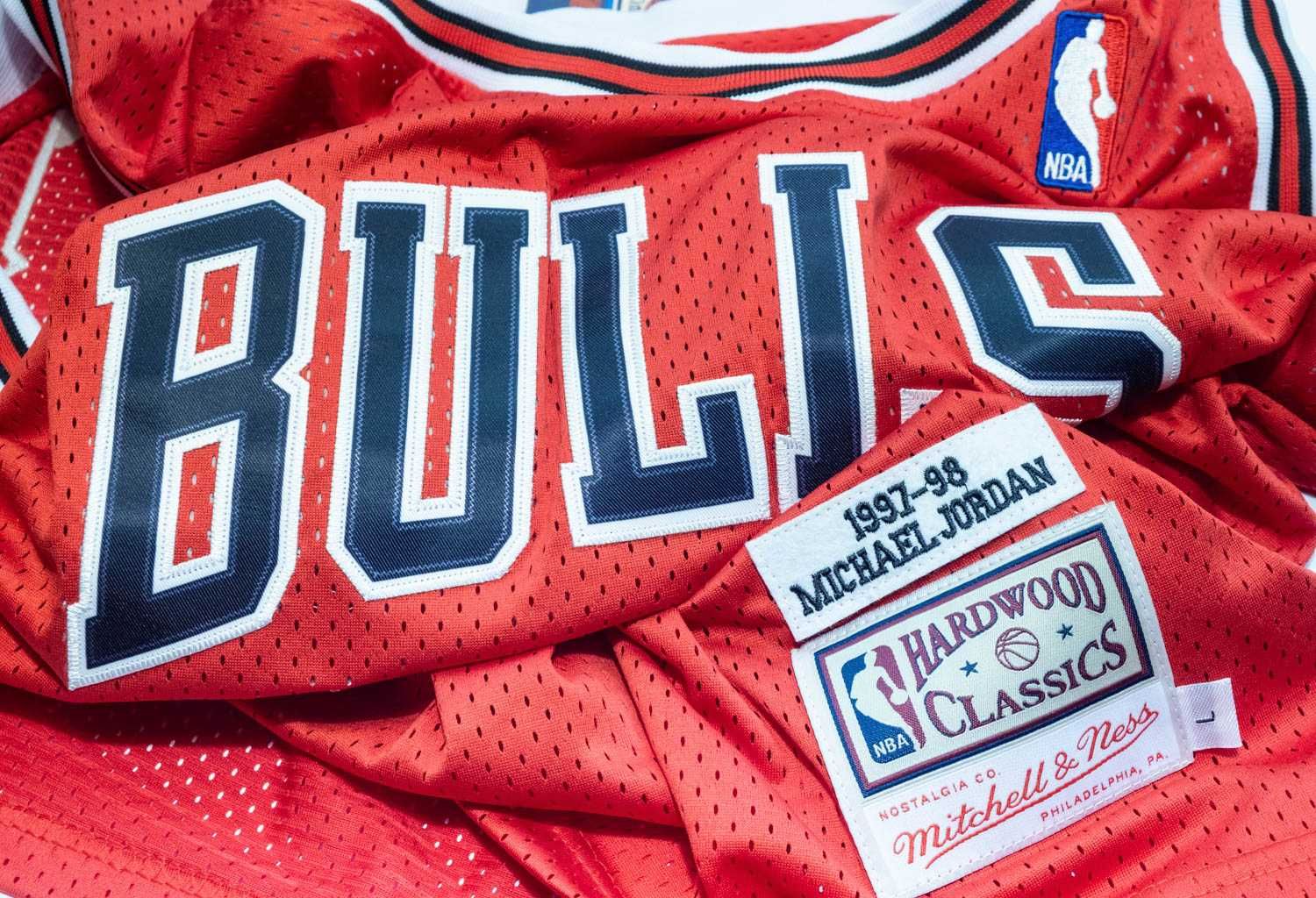 Koszulka NBA, koszykówka, Chicago Bulls, Jordan, red, roz. L , nowa