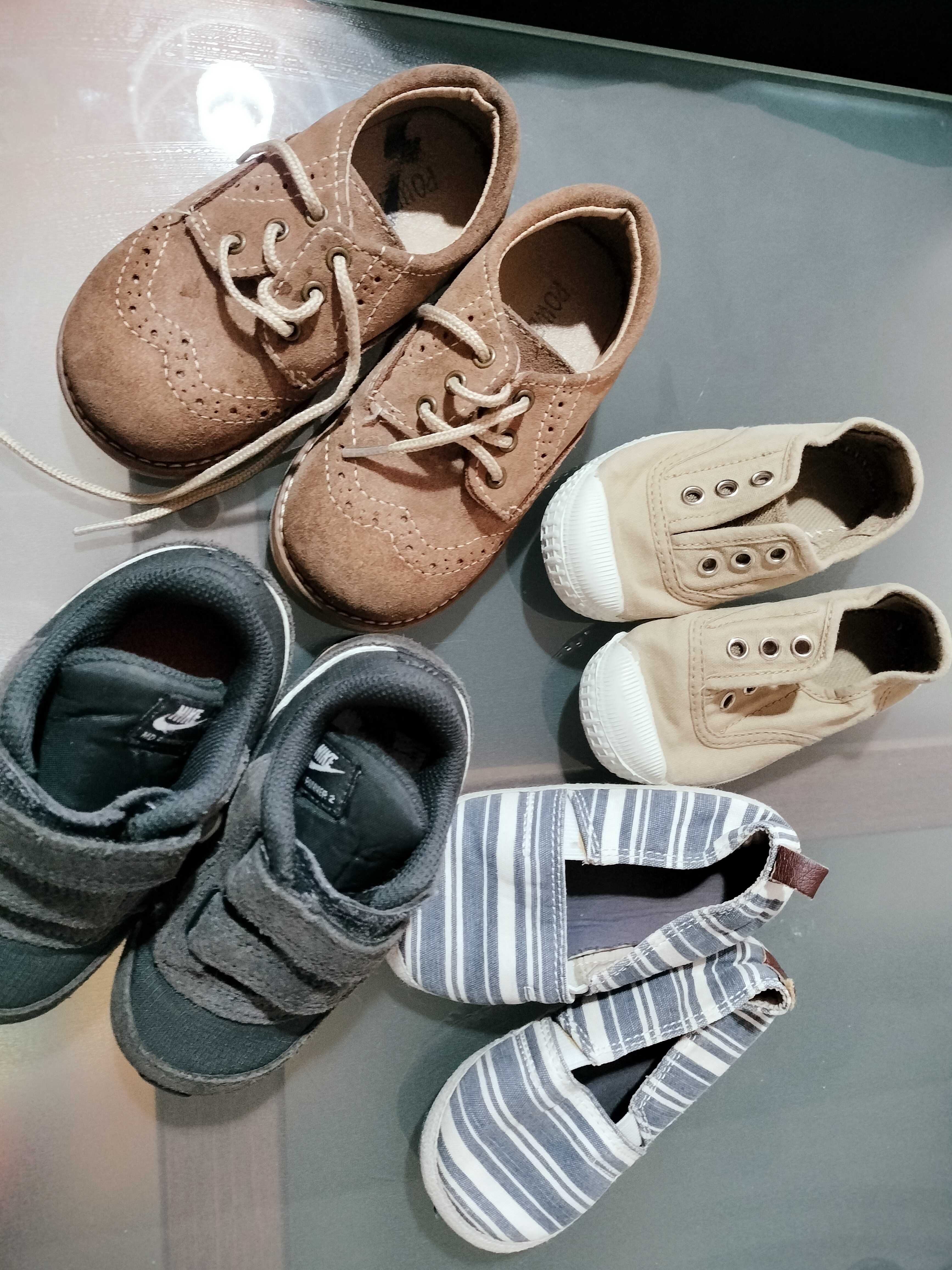 Sapatos e tenis bebe menino