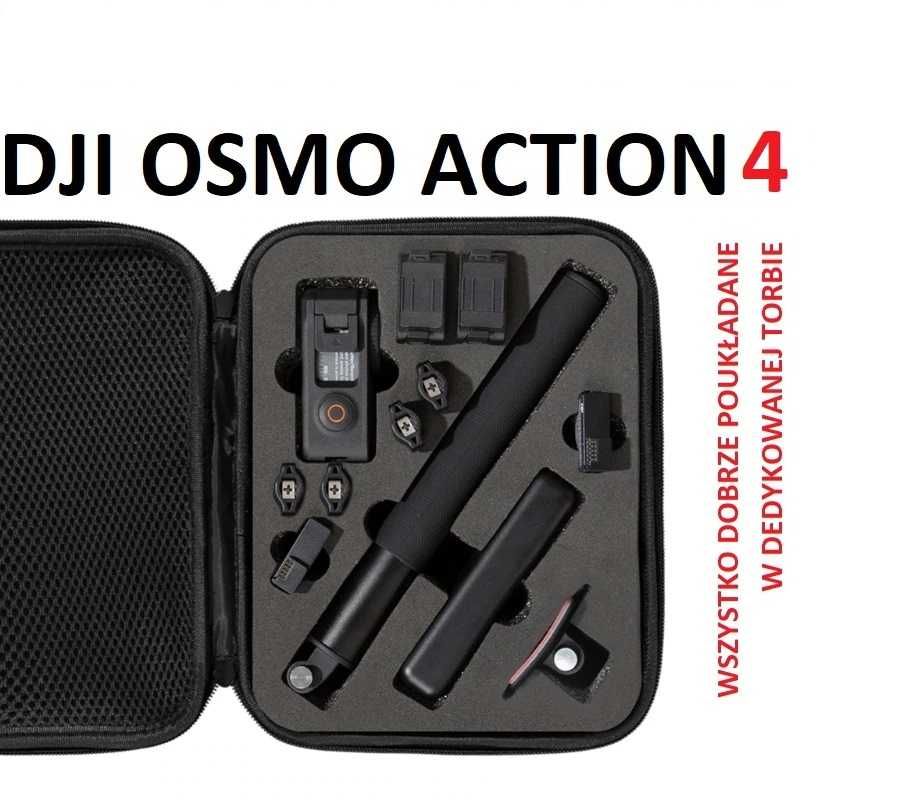 DJI OSMO ACTION 4 Adventure Combo i Standard Combo DEDYKOWANA TORBA