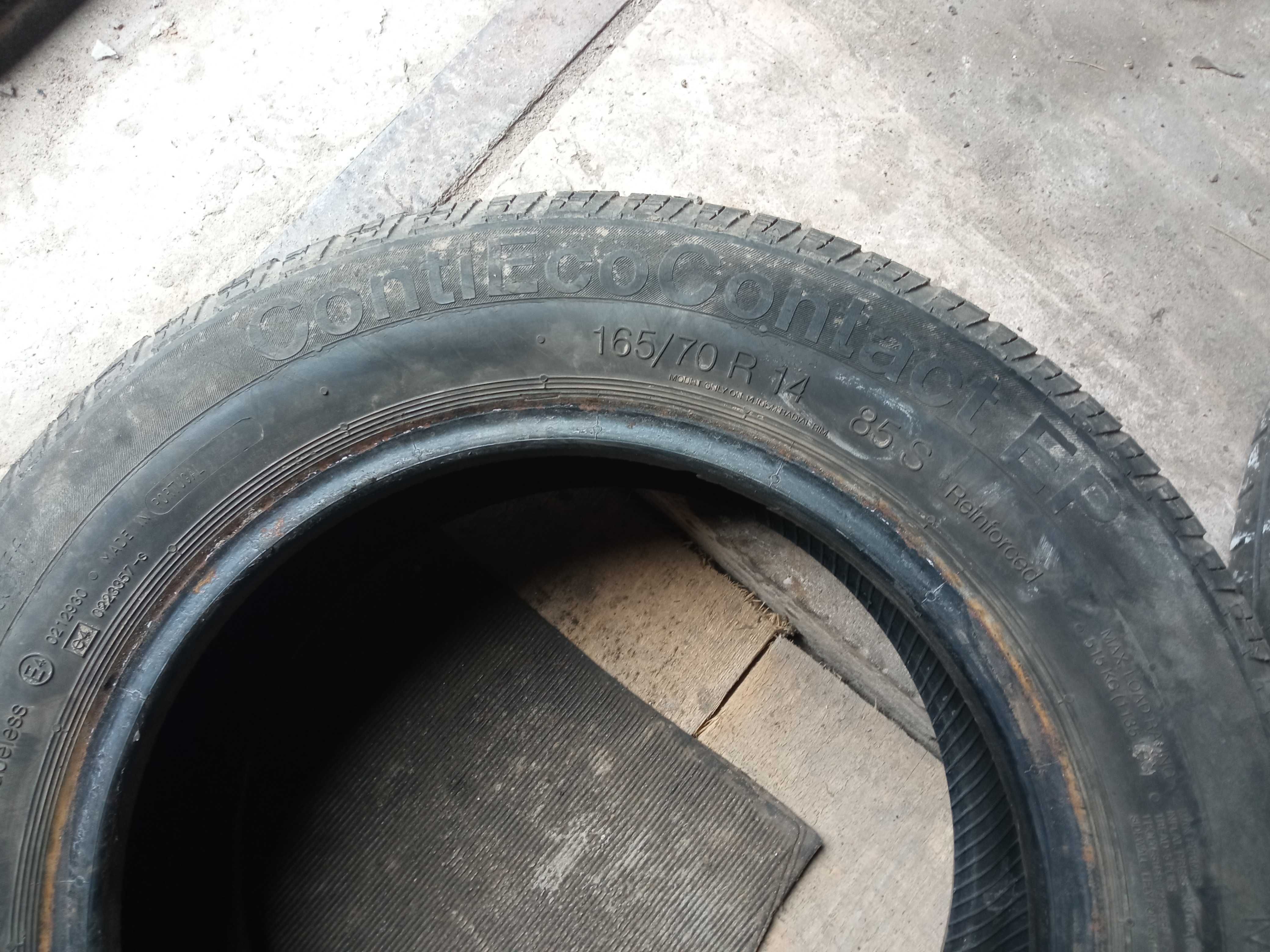 165/70 r14 Continental ContiEcoContact EP одиночка колесо шина резина