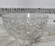 Kryształowa misa miska vintage art deco elegancka 18 cm