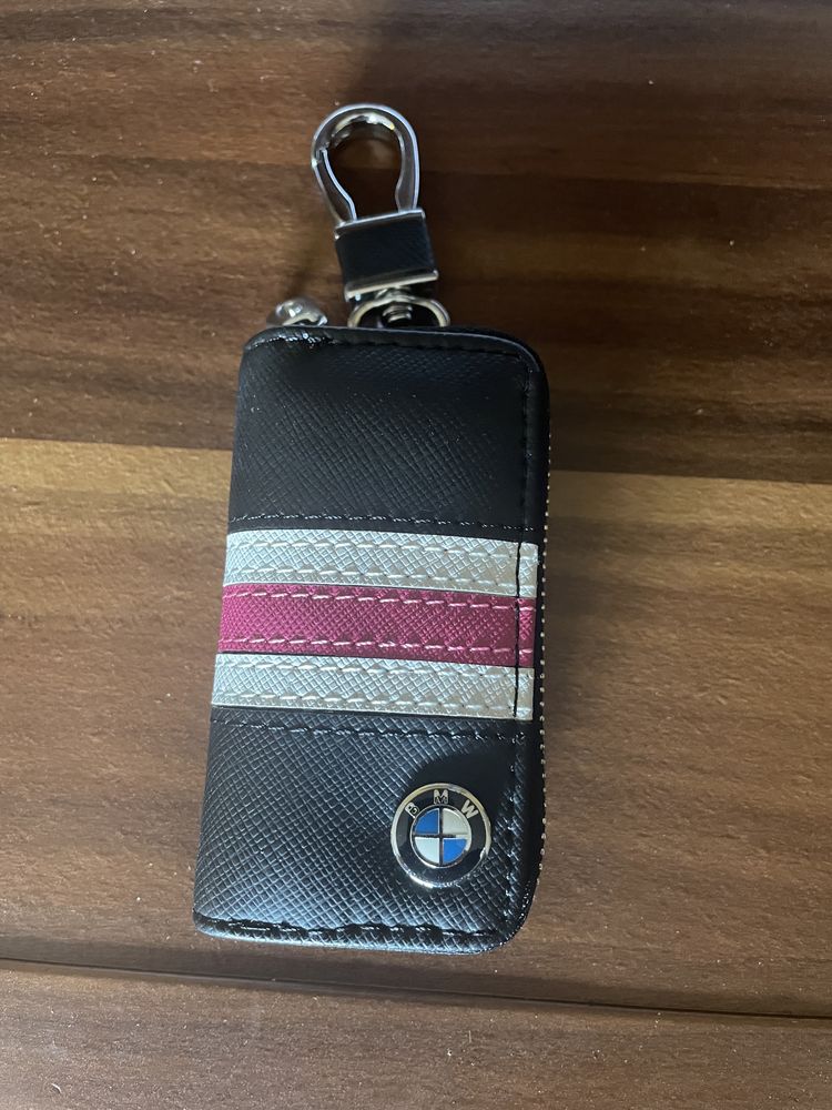 Porta Chaves Bolsa Pele BMW