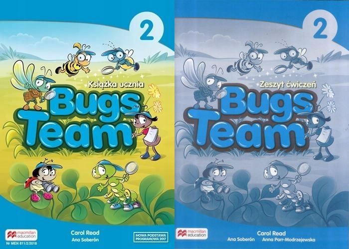 Bugs Team 2 Angielski Podręcznik+Ćwiczenia Komplet