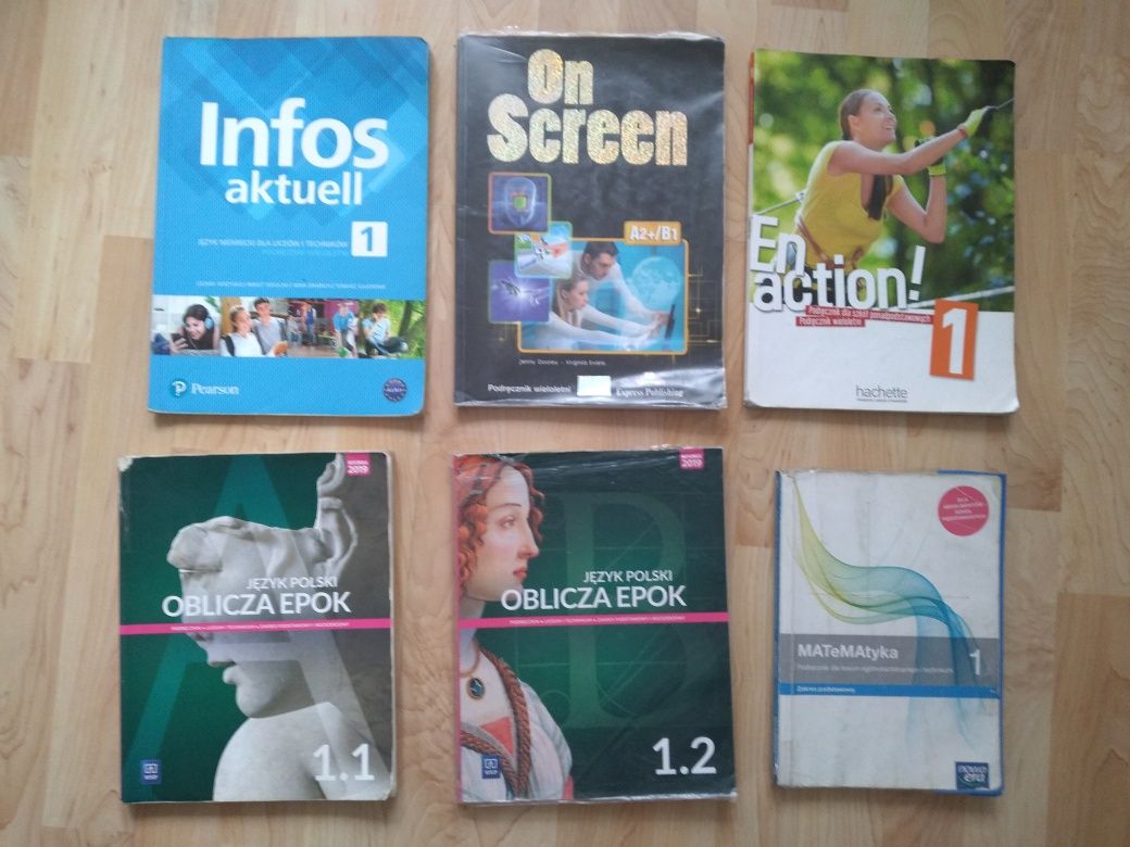 Podręczniki do 1 klasy technikum/liceum