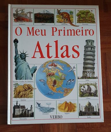 Livro o Meu Primeiro Atlas