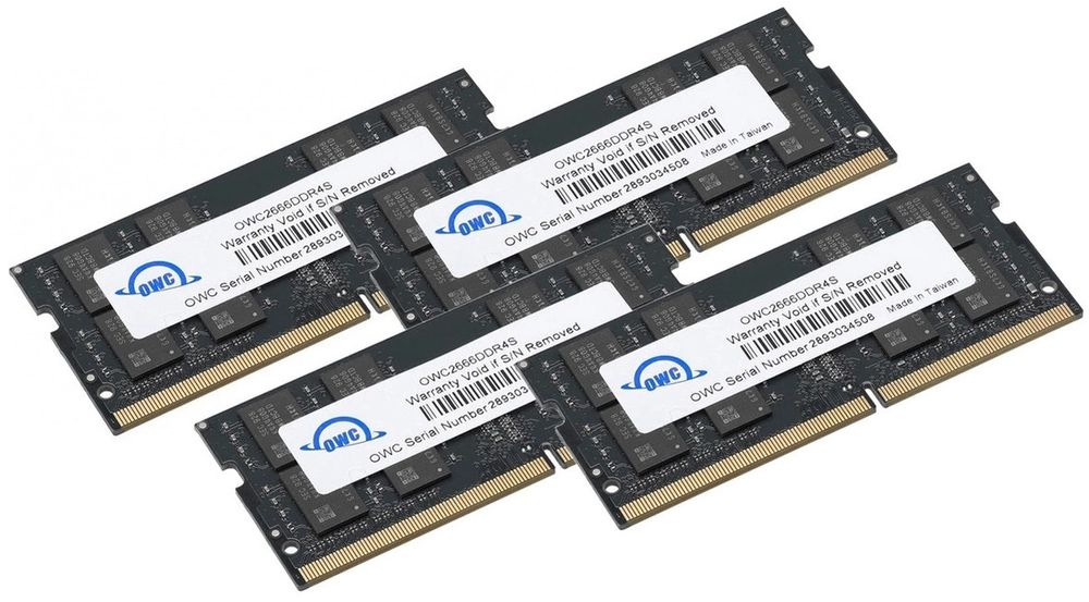Pamięć Ram Sodimm Owc 64Gb Ddr4 2666Mhz Cl19 Owc2666Ddr4S16G-64Gb