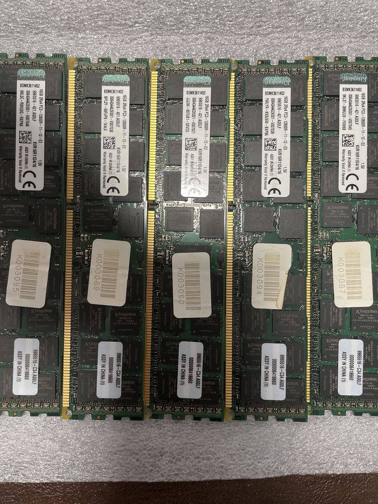 DDR 3 16Gb 1600 ECC REG Kingston