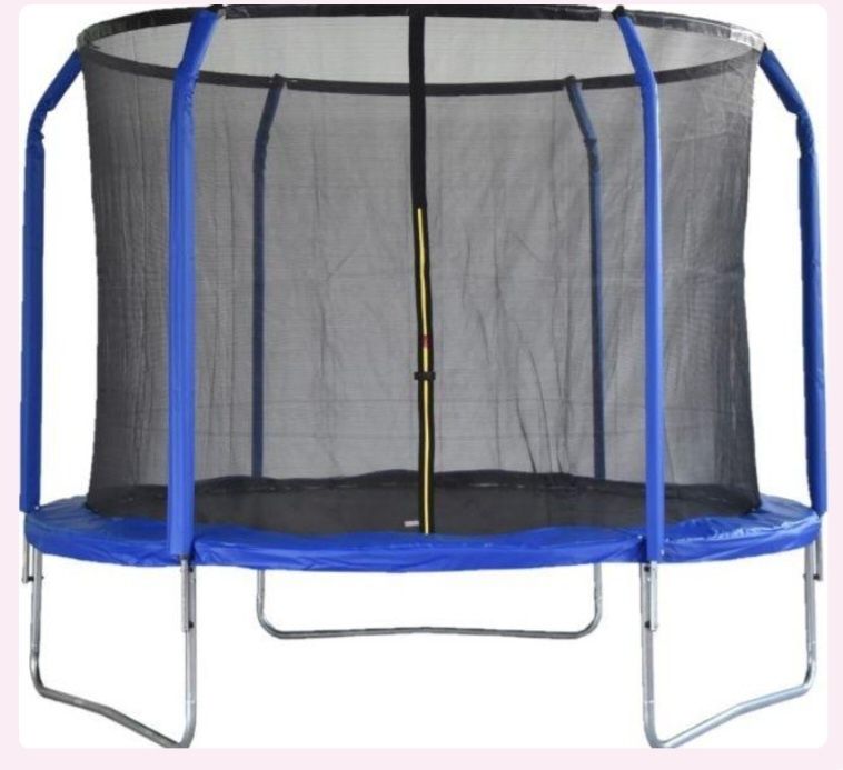 Trampolina ogrodowa Tesoro TR-08-P21-D-294C z siatką wewnętrzną 8 FT 2