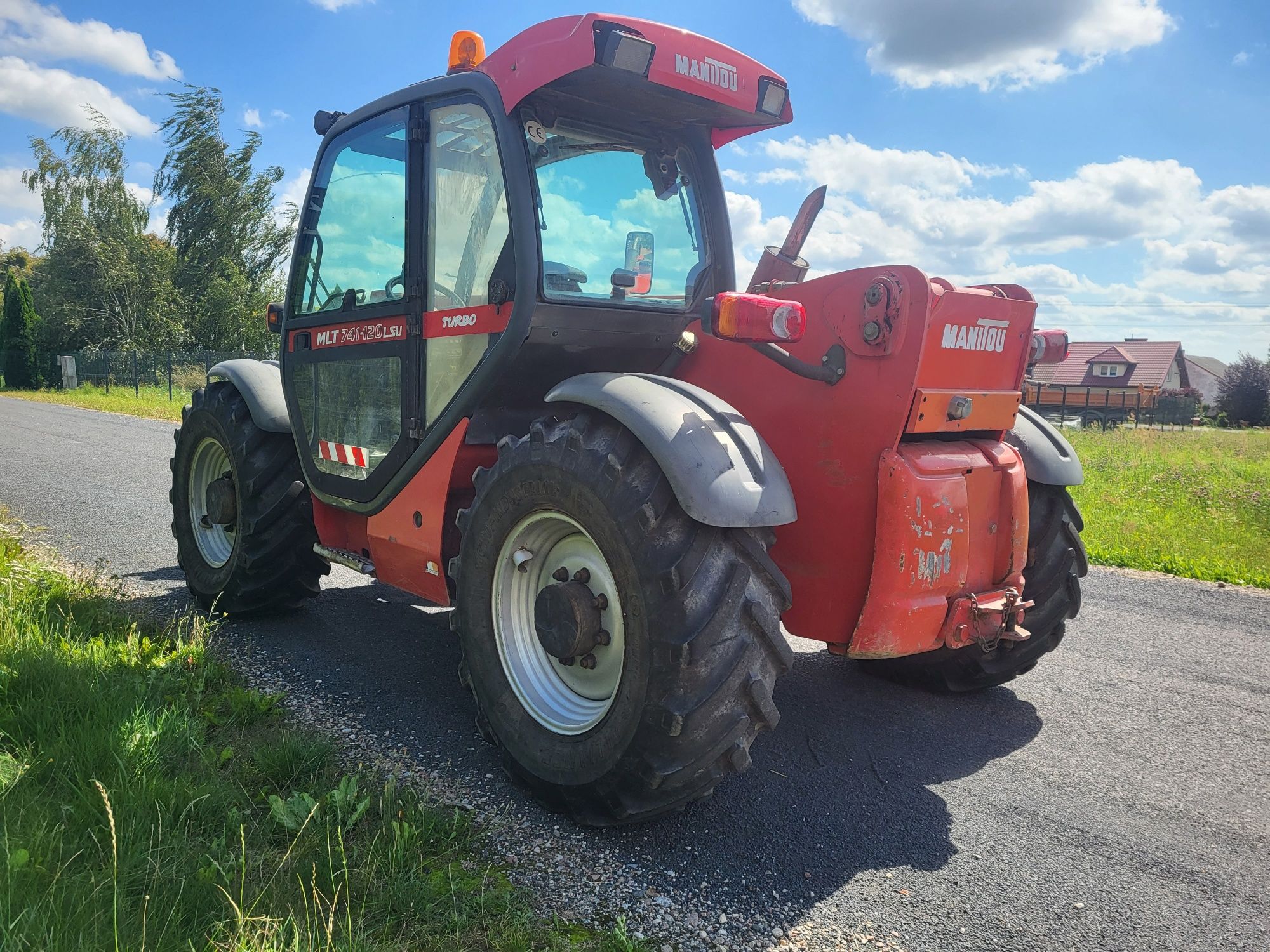 Ładowarka teleskopowa MANITOU MLT 741-120 (nie JCB CLAAS CAT)