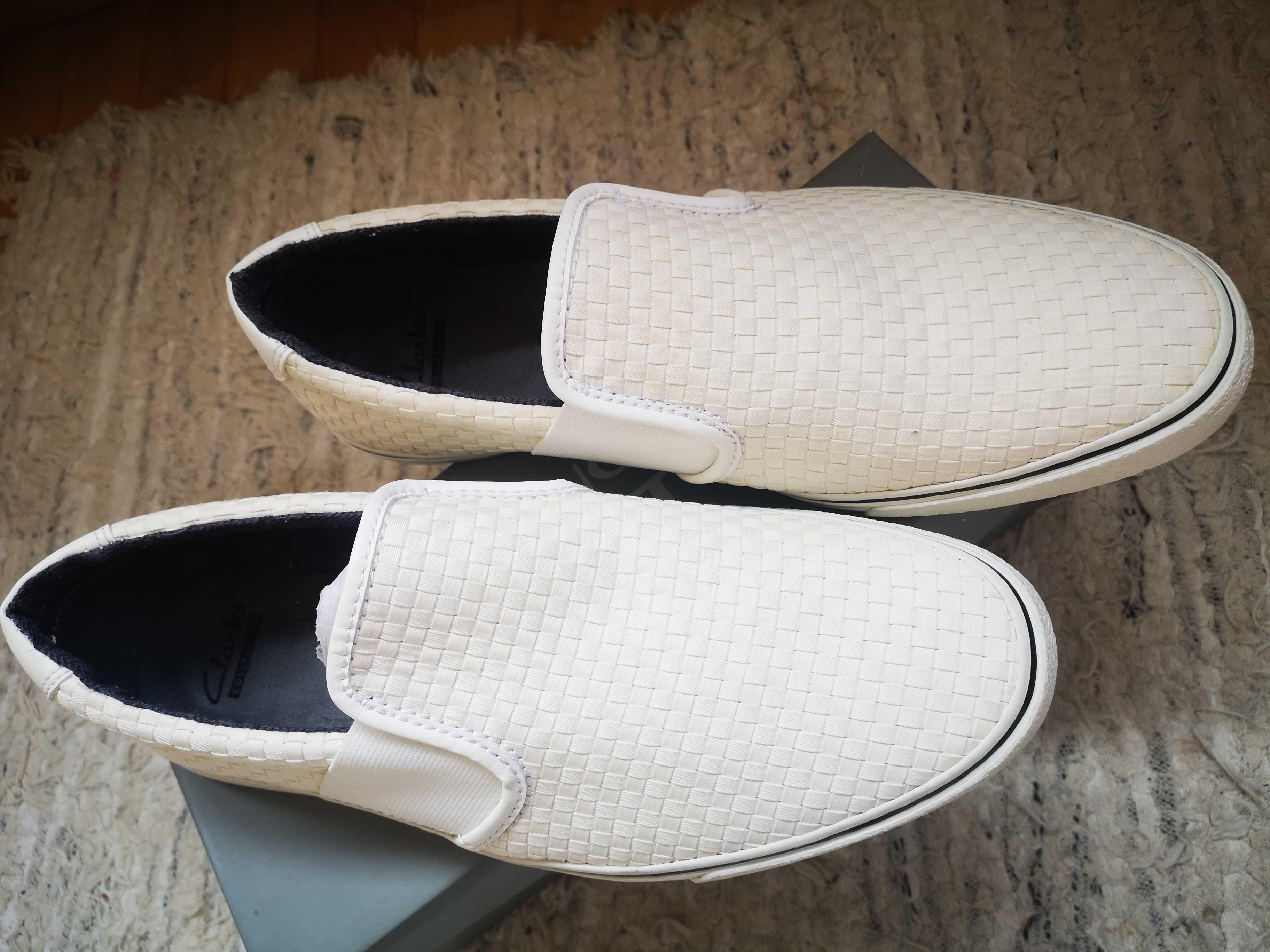 Clarks buty slip-on męskie 44 j. Nowe