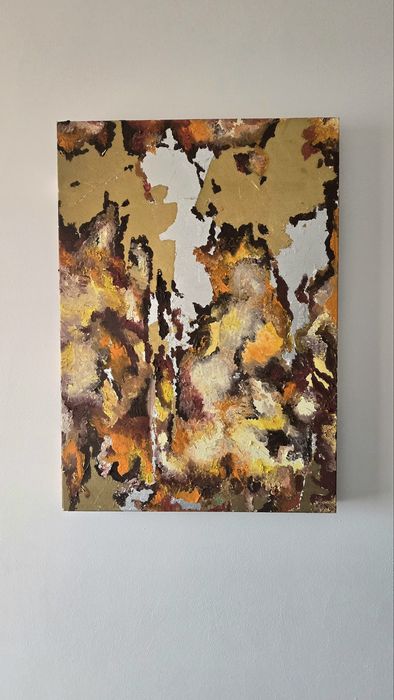 Quadro pintado a mão