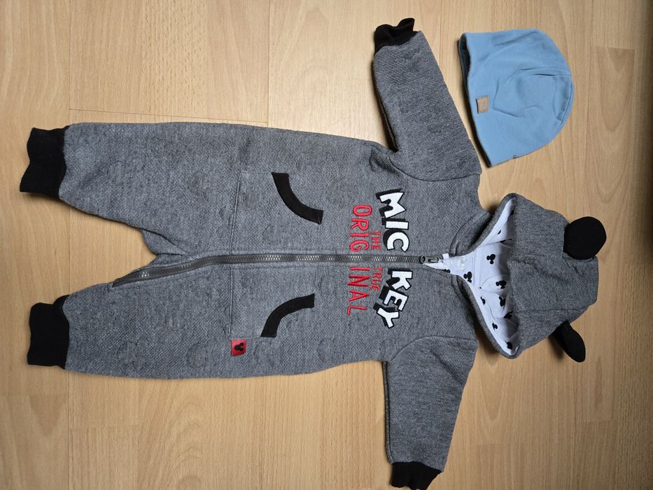 Kombinezon dresowe chłopiec 62 myszka miki