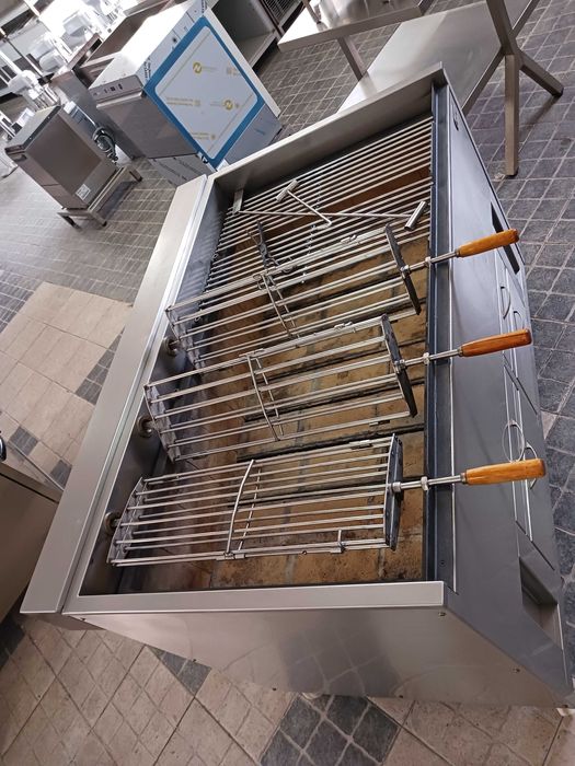 ACM1660 - Grelhador a Carvão Rotativo Grelhaço - Usado