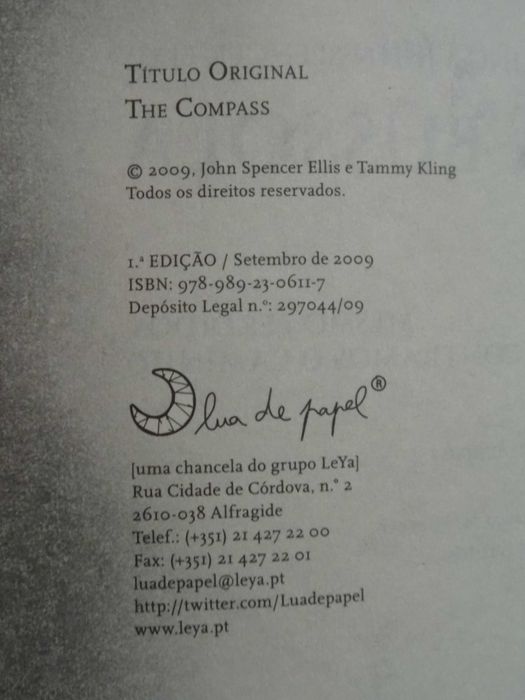 A Bússola de John Spencer Ellis e Tammy Kling - 1ª Edição
