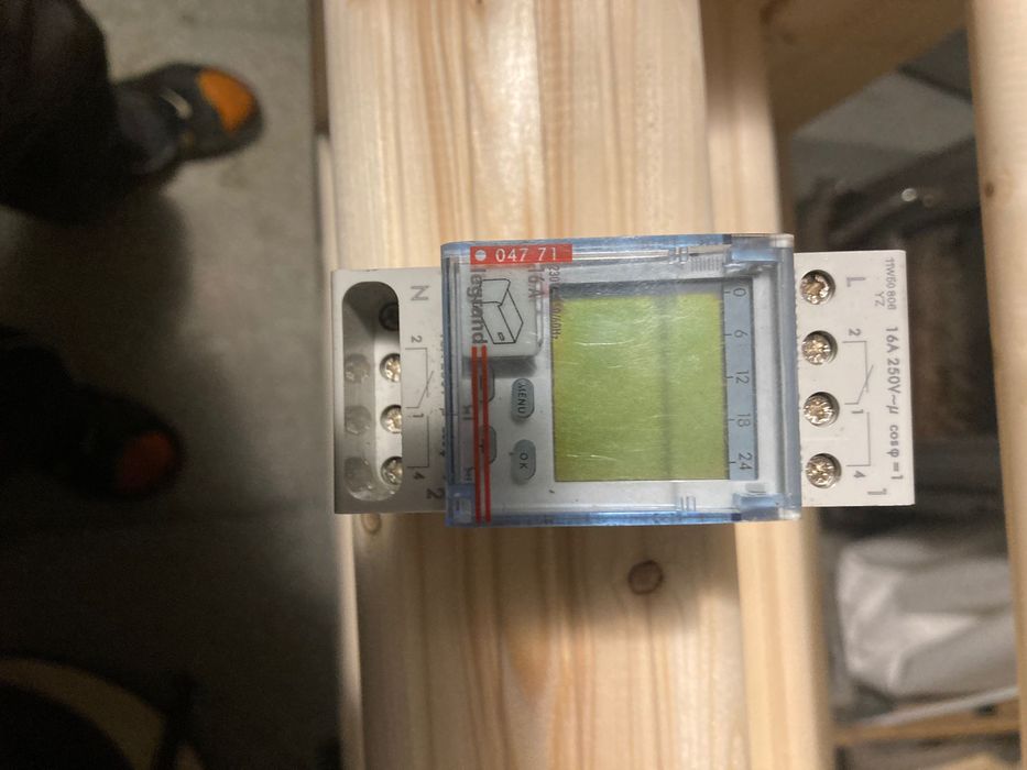 Programator czasowy legrand