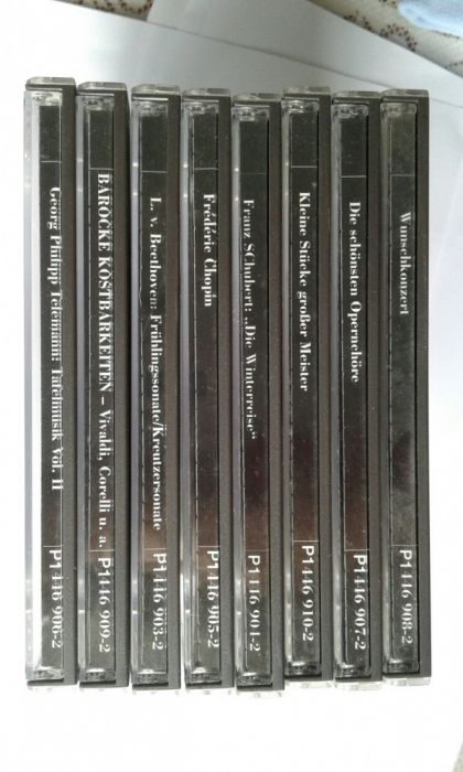 8 CDs de musica clássica