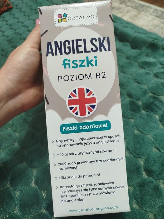 Angielski fiszki poziom B2 creative English